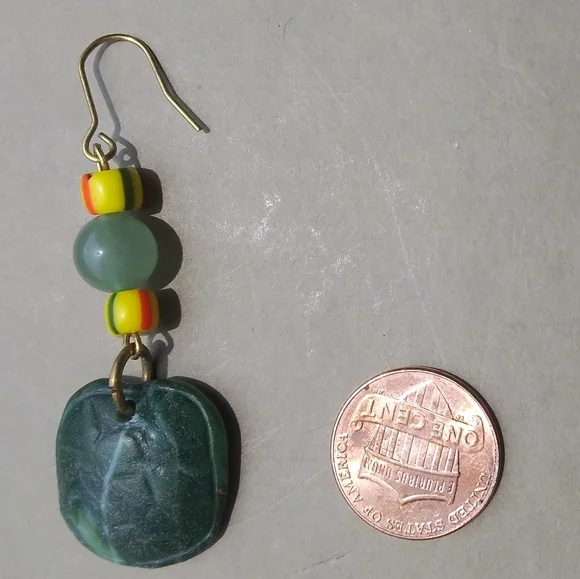 'Turtle Power' Earrings - Picture 3 of 3